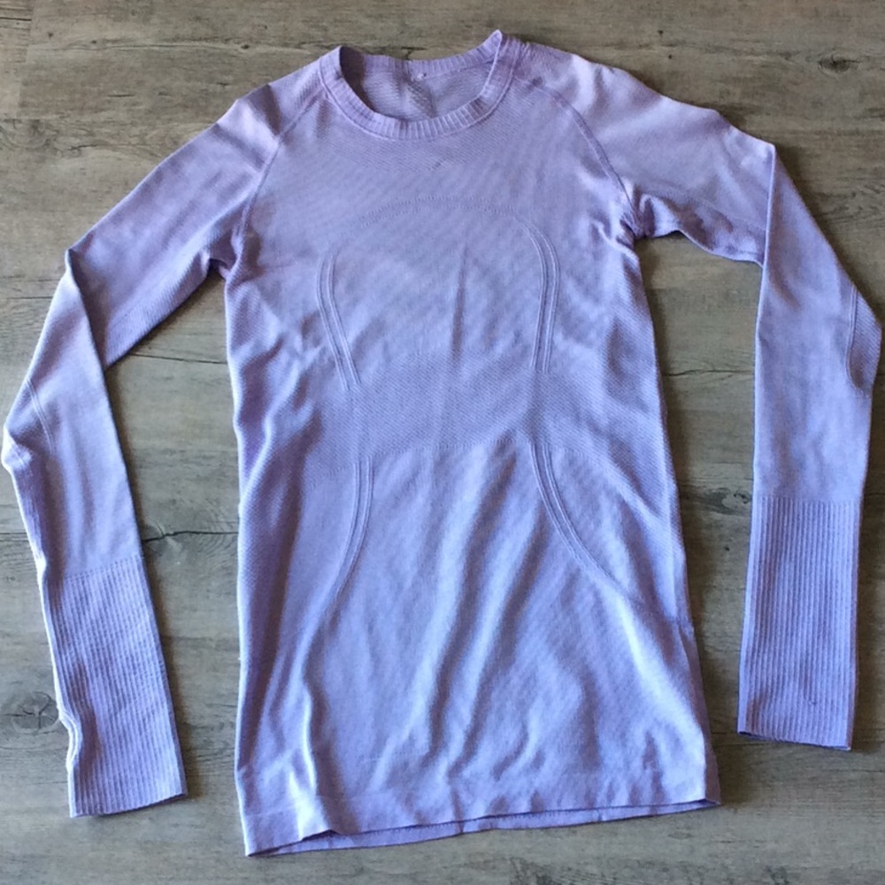 Lululemon long sleeve! Lavender size S